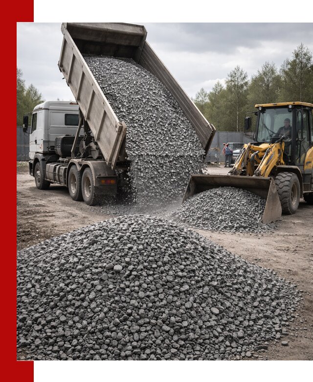 Доставка и продажа щебня гранитного в Канске