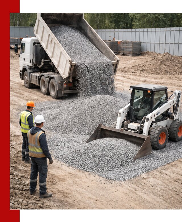 Доставка и продажа гранитного щебня фракции 0-5 в Канске