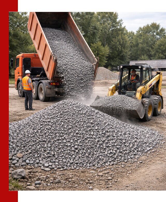 Купить гранитный щебень фракции 5–10 в Канске с доставкой