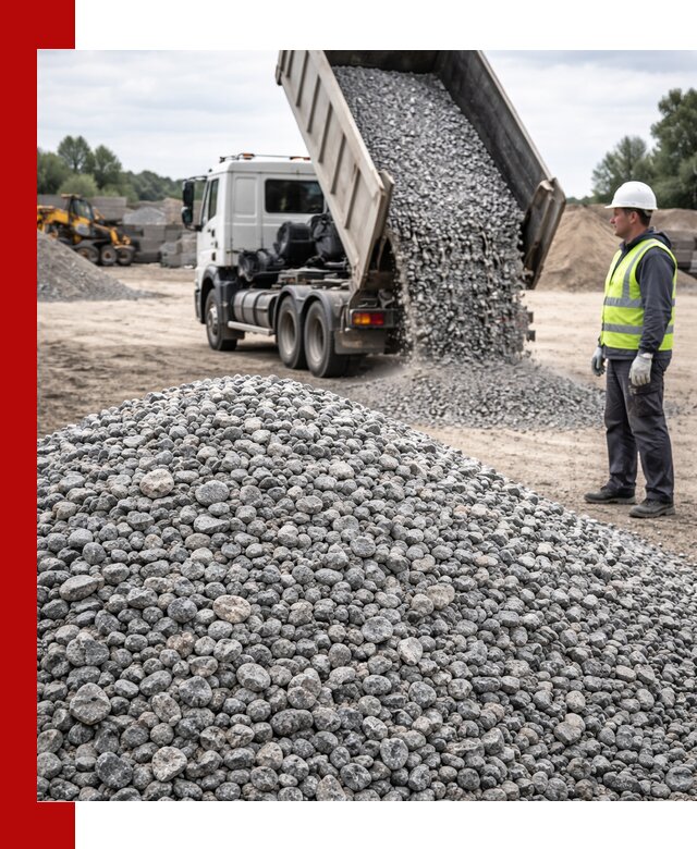 Доставка и продажа гранитного щебня фракции 5-20 в Канске