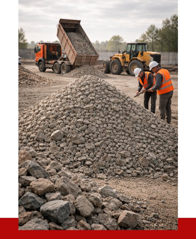 Гранитный щебень фракция 40-70 в Канске от 2732 руб ПРОНЕРУДКнс