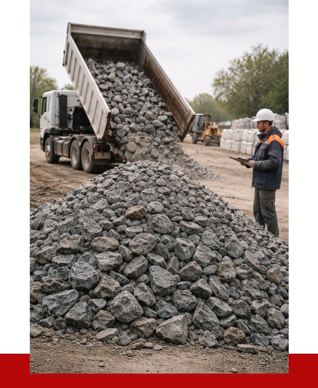 Гранитный щебень фракция 100-200 в Канске от 4590 р. ПРОНЕРУДКнс