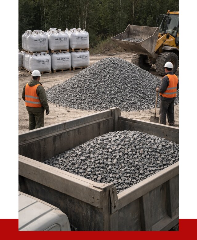 Щебень габбро диабаз 20-40 в Канске от 3716 руб. | ПРОНЕРУДКнс