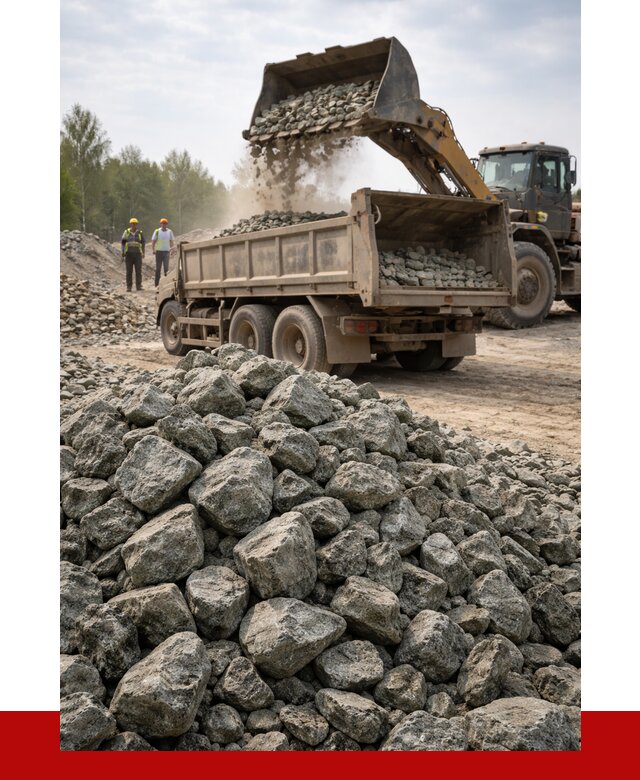 Щебень габбро диабаз фракция 70-150 в Канске от 3060 р.|ПРОНЕРУДКнс