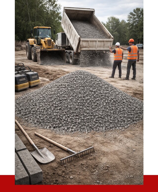 Гравийный щебень купить в Канске от 2404 р. ПРОНЕРУДКнс