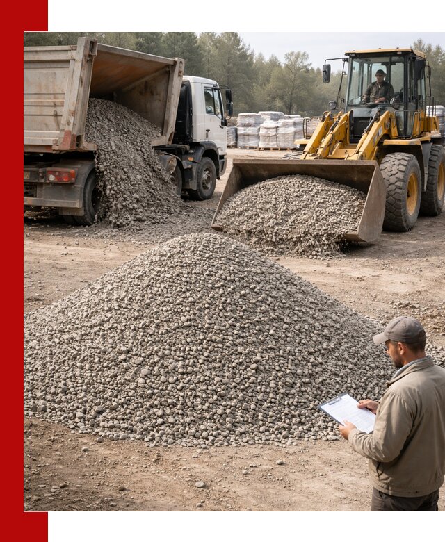 Гравийный щебень фракция 5–10 с доставкой в Канске