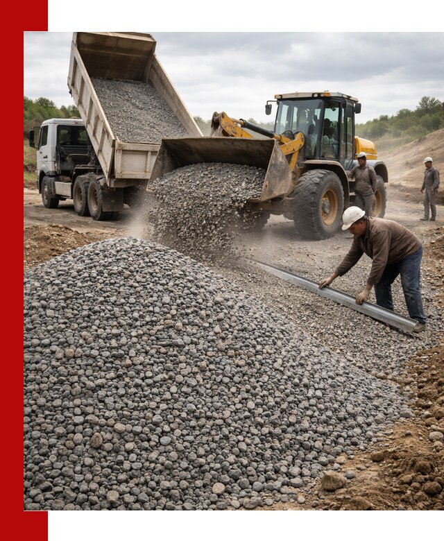 Гравийный щебень фракция 5-20 с доставкой в Канске