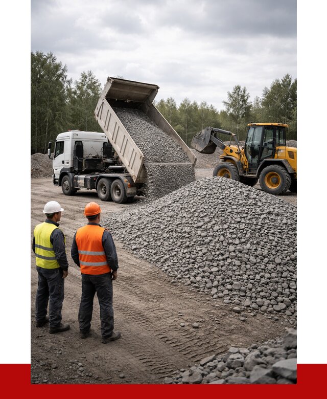 Гравийный щебень фракция 40-70 в Канске от 10383р | ПРОНЕРУДКнс