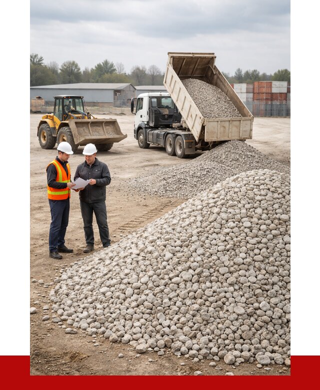 Известняковый щебень в Канске от 1530 р. доставка | ПРОНЕРУДКнс