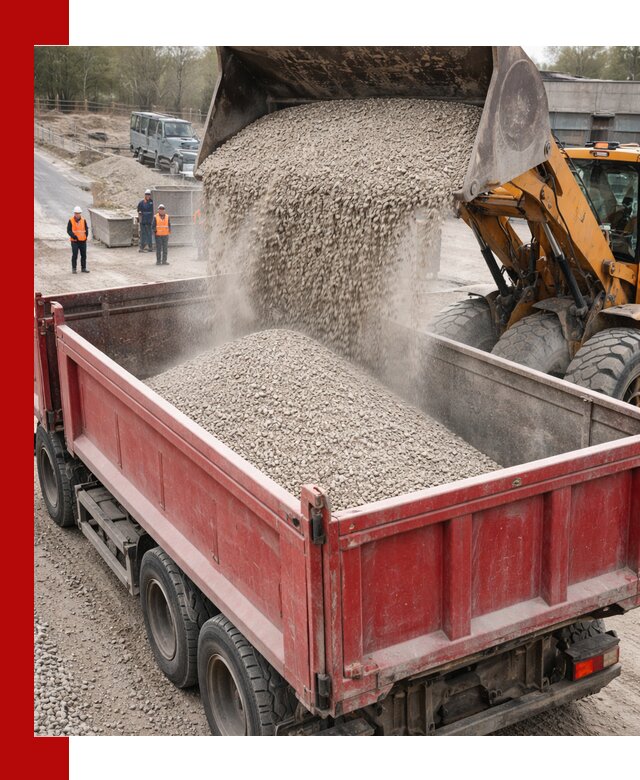 Купить известняковый щебень фракции 0-5 с доставкой в Канске