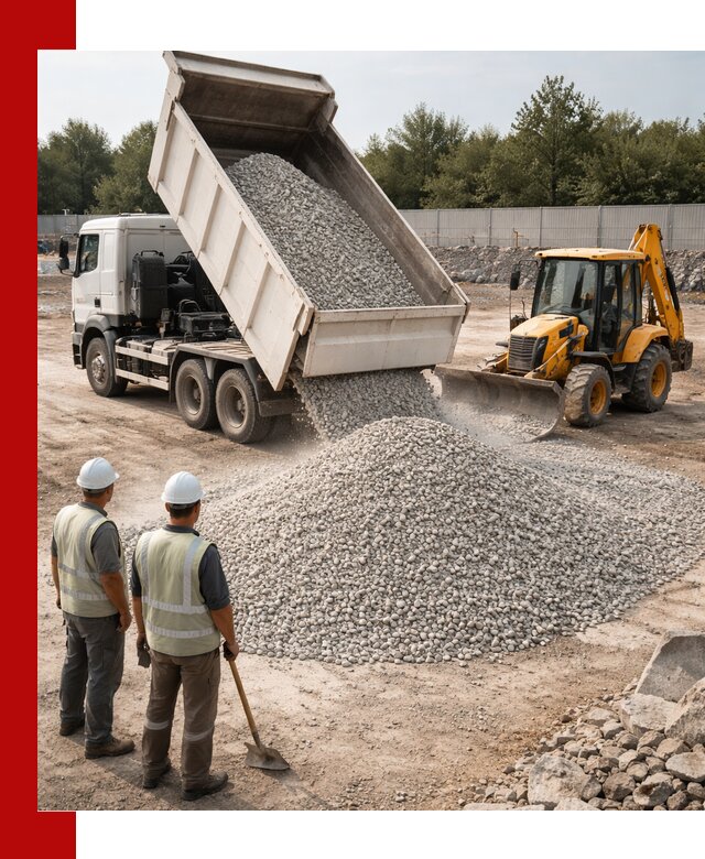 Купить известняковый щебень фракции 5–10 мм с доставкой в Канске
