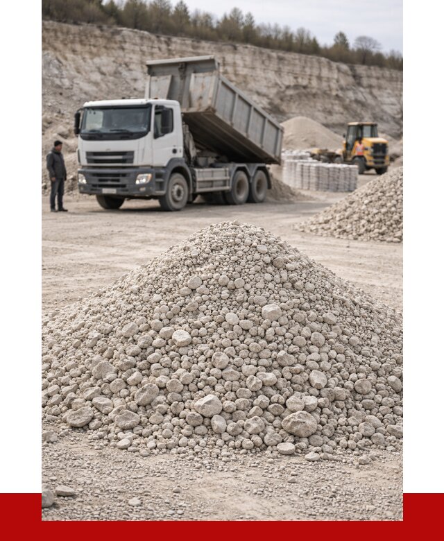 Известняковый щебень фракция 5-20 в Канске, 4590 р. ПРОНЕРУДКнс