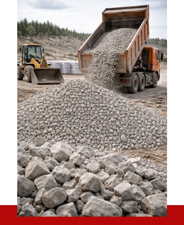 Доломитовый щебень фр. 20-40 в Канске от 4590 р. | ПРОНЕРУДКнс