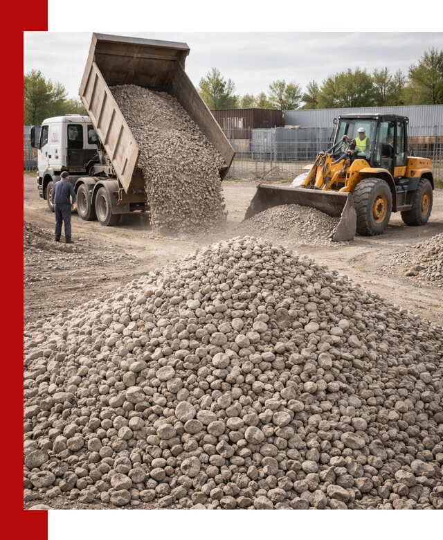 Доломитовый щебень фракции 20–41 с доставкой в Канске