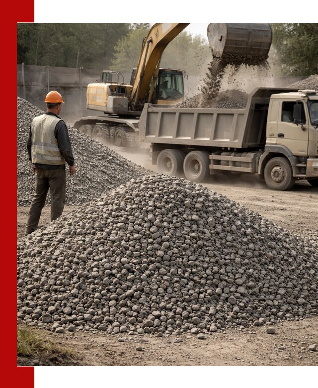 Шлаковый щебень фракция 5-20 с доставкой в Канске