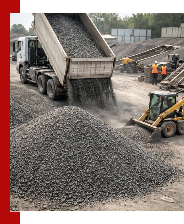 Вторичный щебень фракция 0–5 с доставкой в Канске