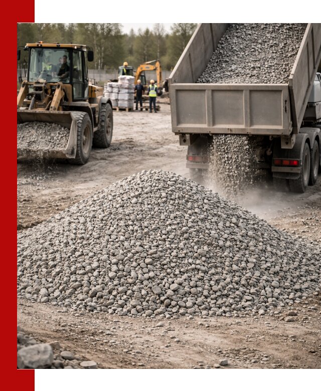 Вторичный щебень фракции 5-20 в Канске — доставка и продажа крупнотоннажно