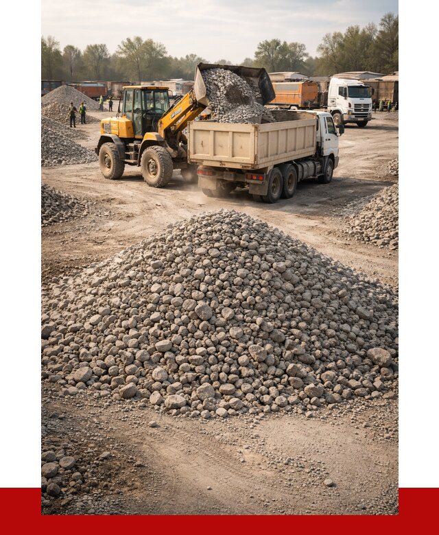 Вторичный щебень фракция 40-70 в Канске от 1902 р, ПРОНЕРУДКнс