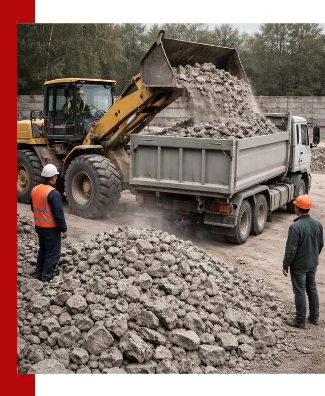 Вторичный щебень фракция 70–150 в Канске с доставкой