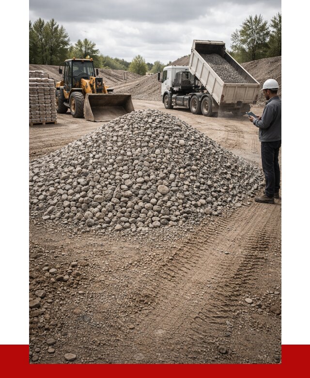 Купить бетонный щебень в Канске, от 3497 р. ПРОНЕРУДКнс