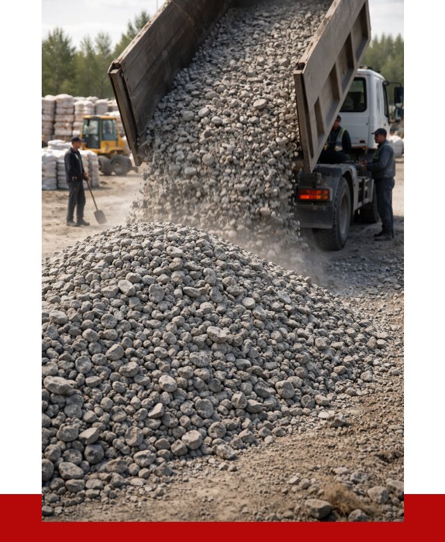 Бетонный щебень фракция 40-70 в Канске от 1967 р. ПРОНЕРУДКнс