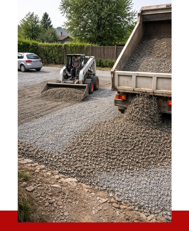 Щебень для парковки в Канске с доставкой от 1311 р.| ПРОНЕРУДКнс