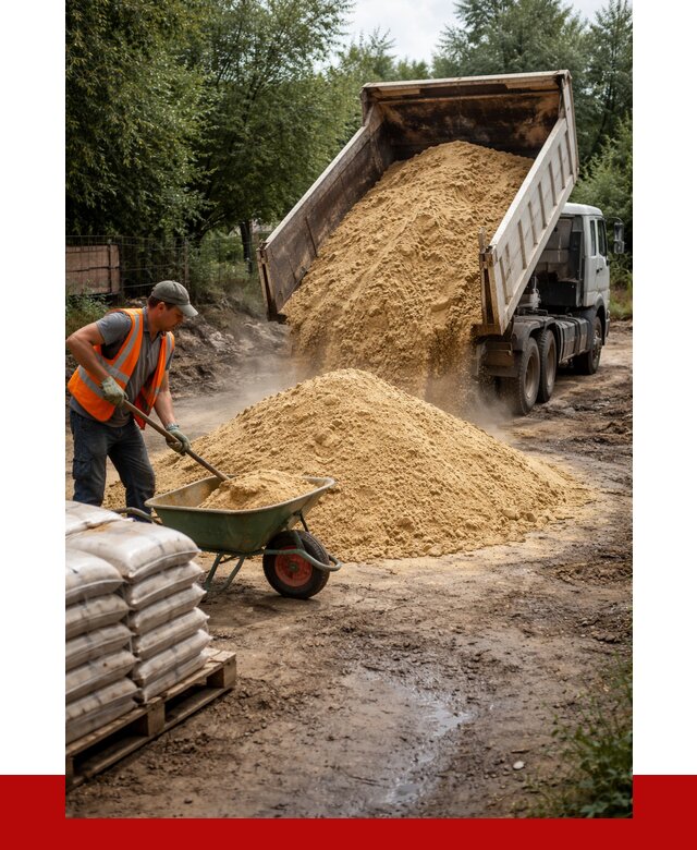 Купить песок с доставкой в Канске от 1967 р. | ПРОНЕРУДКнс