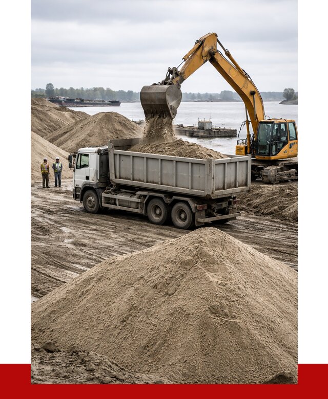 Купить речной песок навалом в Канске от 1967 р., ПРОНЕРУДКнс