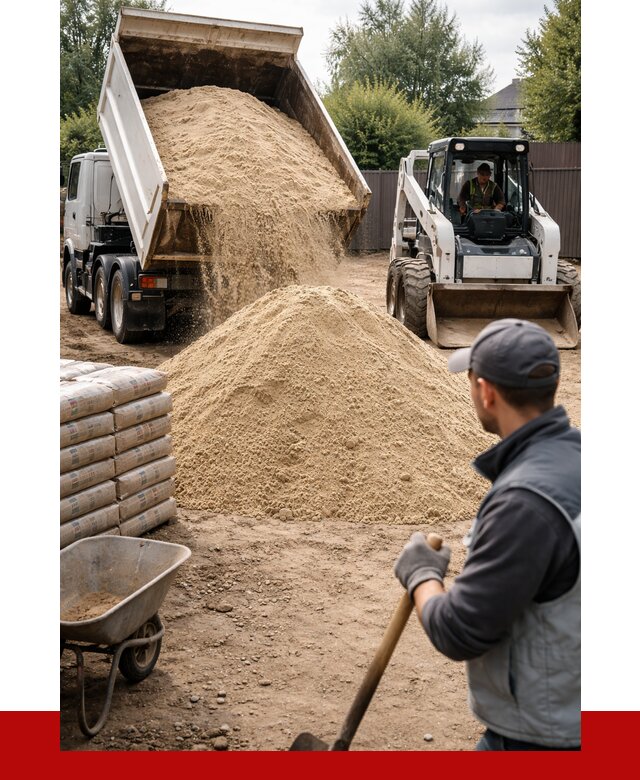 Мытый речной песок с доставкой в Канске от 1585 р. | ПРОНЕРУДКнс