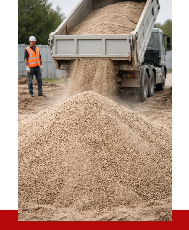 Купить сеяный песок с доставкой в Канске от 2404 р ПРОНЕРУДКнс