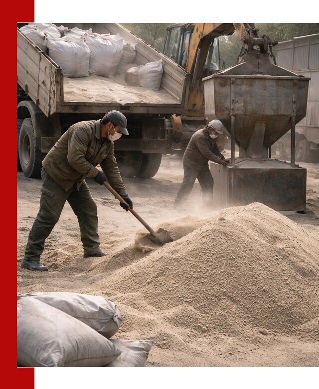 Кварцевый песок для пескоструя в Канске — доставка и качество