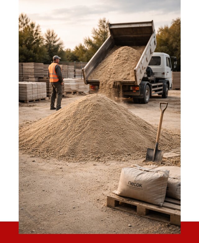 Купить сухой песок в Канске с доставкой от 2623 р. | ПРОНЕРУДКнс