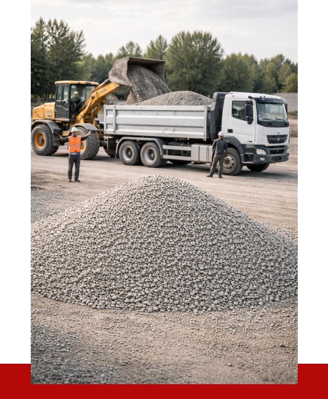 Купить мытый гравий в Канске от 3825 р, доставка ПРОНЕРУДКнс
