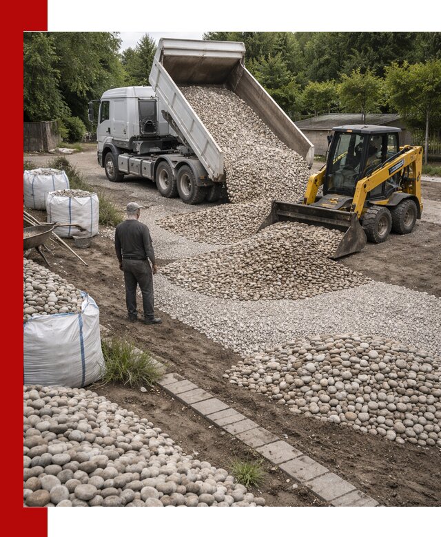 Доставка морской гальки оптом и в розницу в Канске