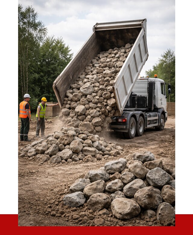 Купить булыжник в Канске с доставкой от 4918 р. за куб | ПРОНЕРУДКнс