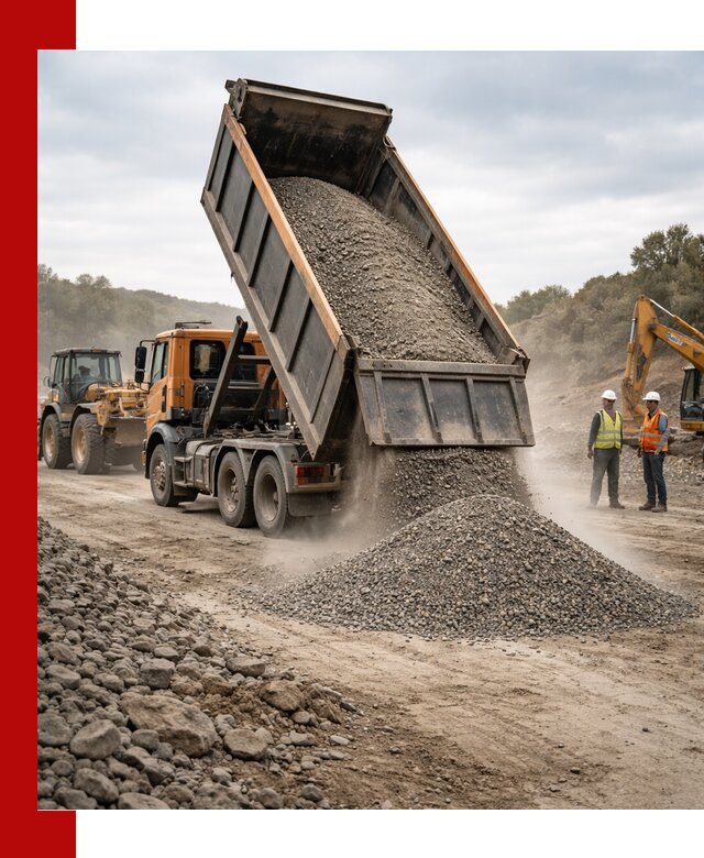 Щебёночно-песчаная смесь ЩПС С1 с доставкой в Канске