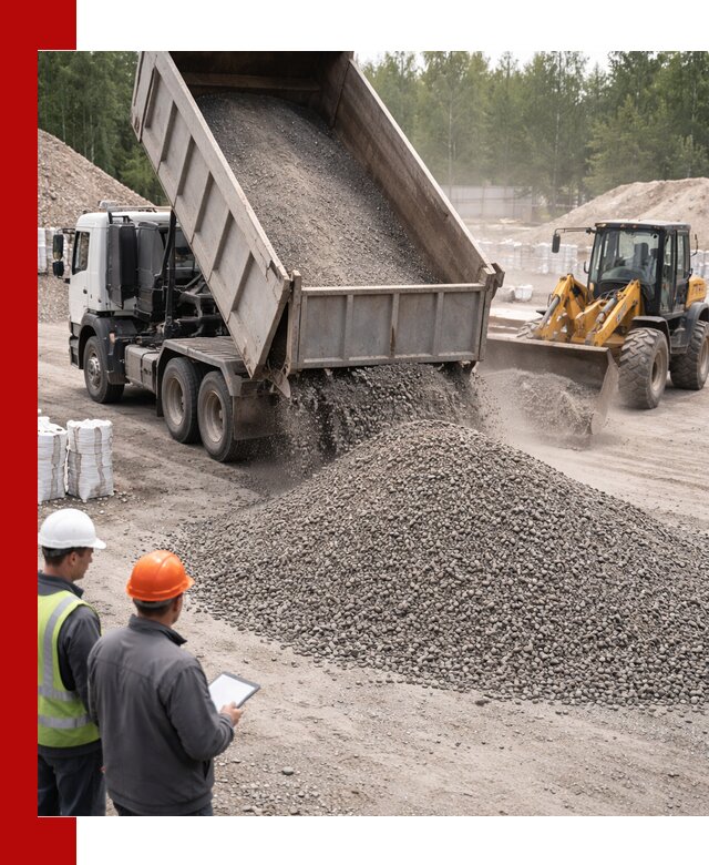 Доставка и продажа гранитного отсева 0-10 в Канске