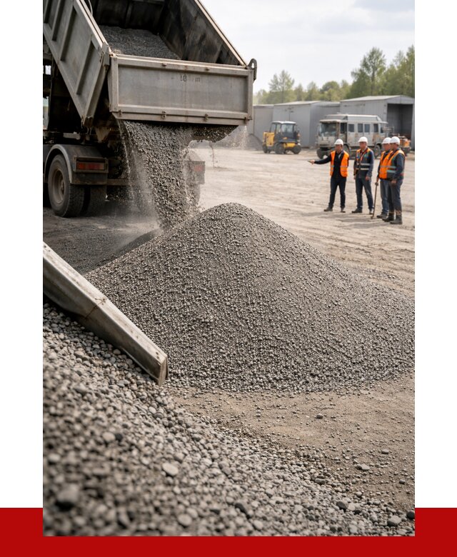Гравийный отсев 0-5 в Канске от 1311 р. с доставкой | ПРОНЕРУДКнс