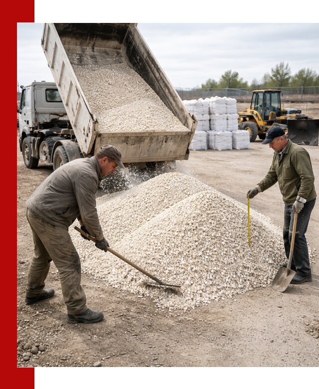 Мраморная крошка с доставкой и разгрузкой в Канске