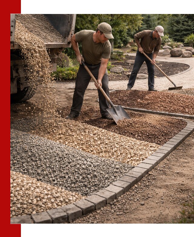 Декоративная крошка для ландшафта в Канске — продажа и доставка