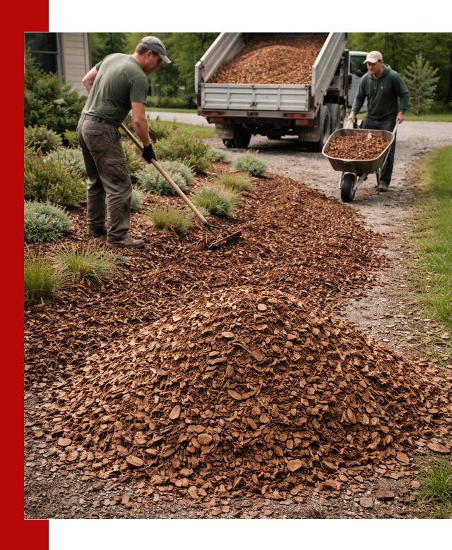Крошка для мульчирования с доставкой в Канске