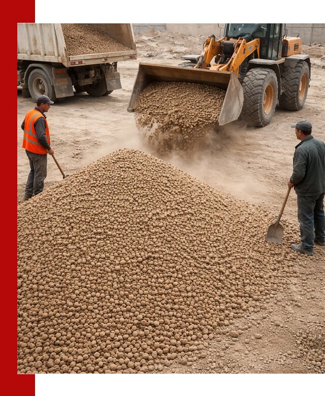 Керамзит фракция 10-20 с доставкой в Канске