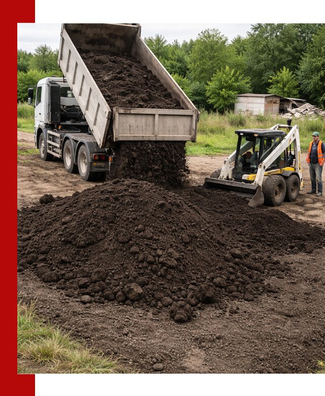 Поставка плодородной земли с доставкой самосвалом в Канске