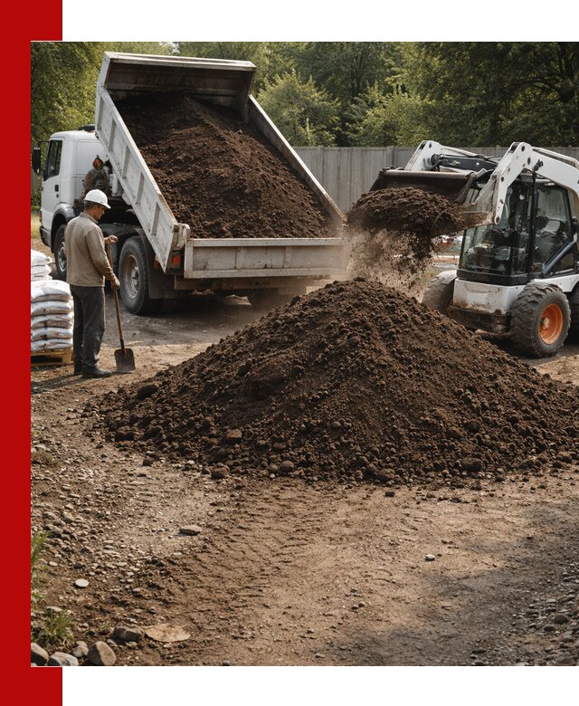 Доставка растительного грунта в Канске от производителя оптом и в розницу