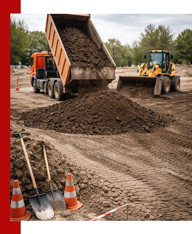 Поставка и доставка планировочного грунта в Канске
