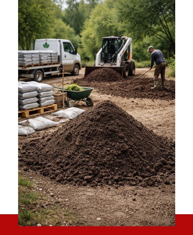 Грунт для озеленения с доставкой в Канске от 1967 р. | ПРОНЕРУДКнс