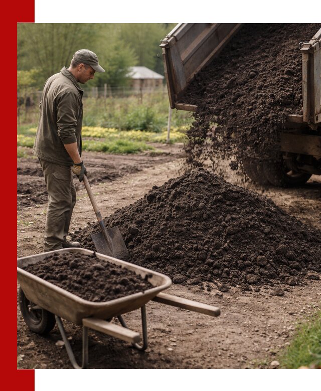 Доставка качественной земли для огорода в Канске