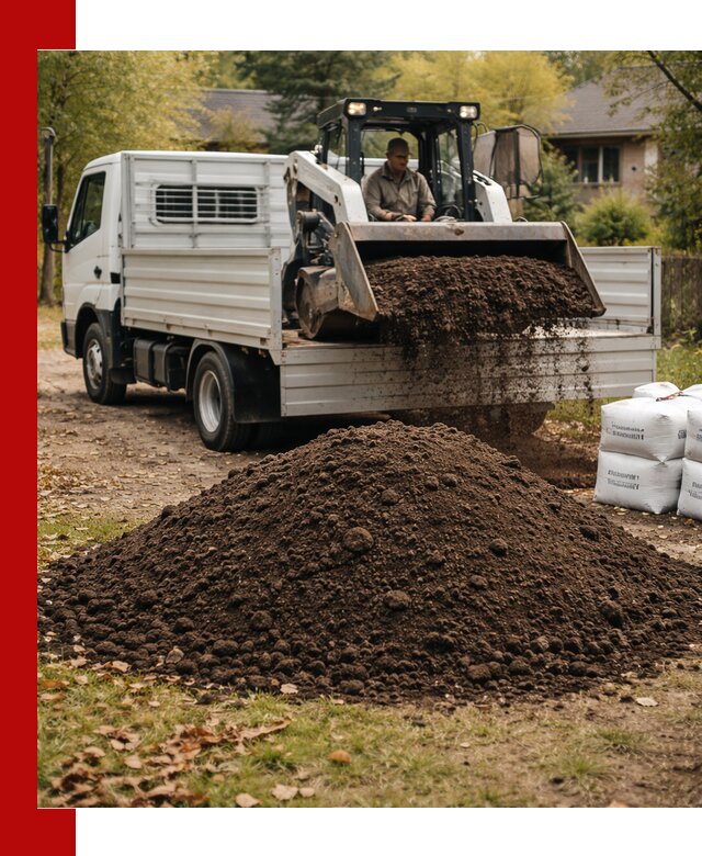 Доставка садовой земли в больших объёмах в Канске