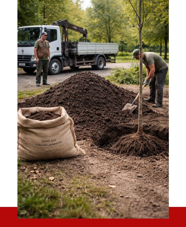 Грунт для посадки деревьев в Канске от 1311 р. | ПРОНЕРУДКнс