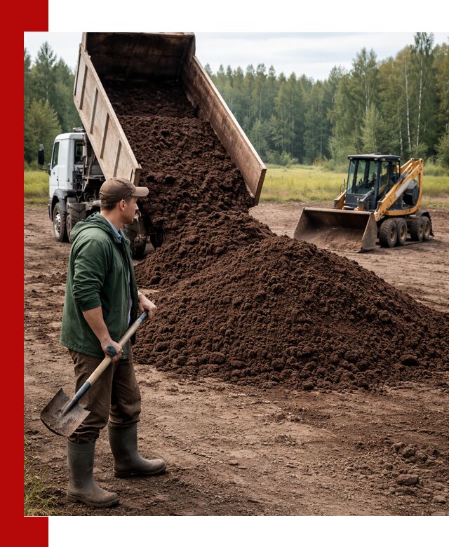 Купить верховой торф с доставкой в Канске для садоводства и растений